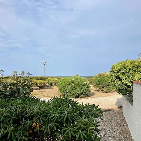 Le Grand Large 3 Pieces En Rez De Jardin, Avec Terrasse Et Acces Direct A La Plage A Pied Le Barcarès Dış mekan fotoğraf